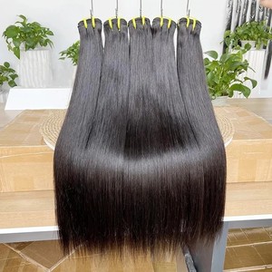 Extensiones de Cabello Humano Brasileño Virgen con Cutícula Completa Alineada, Ondulado Sedoso y Liso, 100g por Pieza, <span class=keywords><strong>Precio</strong></span> al por Mayor - Product Image 3