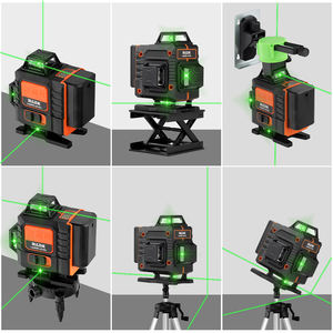 Hilda 16 קווים 4d לייזר ירוק רמת אנכי אנכי ואופקיים פילוס 360 לחצות לבנייה ותמונה - Product Image 2