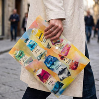 Carpeta de Documentos Personalizada Vigreat con Logotipo Personalizado, Bolsa de Plástico con Cierre a Presión, Diseño Atractivo para Regalo Promocional Empresarial, Venta al Por Mayor