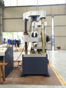 1000 <span class=keywords><strong>kn</strong></span> מערכת יוניברסל מתיחה בדיקת מכונת עם Gears תולעת הידראולי הפלדה Rebar מכאני מבחן נכס - Product Image 2