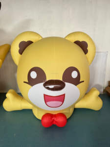 Ünlü IP 5m dev karikatür SpongeBob promosyon ve reklam için şişme Model sevimli sarı açık Oxford maskot - Product Image 2