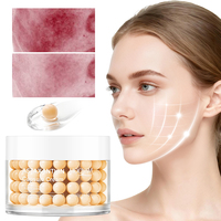Crème Visage à l'Astaxanthine en Capsules – Soin Anti-Âge Végétalien Personnalisable pour Tous Types de Peau