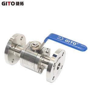 Válvula de Bola con Brida de Acero Inoxidable DN25 de Alta Presión, de Tres Piezas, Forjada, Manual, para Agua y Gas, Personalización OEM - Product Image 1