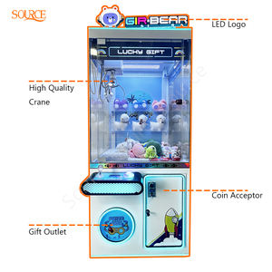 Machine d'arcade de type grue à monnayeur, personnalisable pour usage commercial, directement de <span class=keywords><strong>l</strong></span>'usine, pour centre commercial - Product Image 2