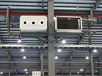 Climatiseur à jet d'air T3 en état de marche, type AHU sans conduit, pour refroidissement et chauffage en environnement ambiant élevé, idéal pour atelier au Moyen-Orient