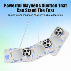 Custodie Magnetiche 2 in 1 <span class=keywords><strong>per</strong></span> Sublimazione 3D <span class=keywords><strong>per</strong></span> <span class=keywords><strong>iPhone</strong></span> 17 16 15 14 13 Pro Max, <span class=keywords><strong>Cover</strong></span> Vuote <span class=keywords><strong>di</strong></span> Lusso Antiurto con Ricarica Magnetica - Product Image 4