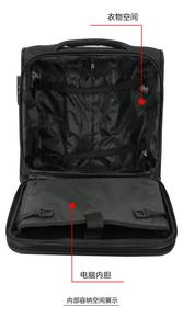 Mini Maleta de Viaje con Ruedas, Maleta Pequeña Multifuncional de Nailon, Equipaje Impermeable Antirrobo, Venta al por Mayor para Aerolíneas - Product Image 6
