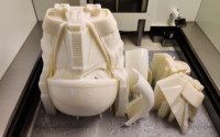 Imprimante 3d S600 SLA à grande échelle de haute précision pour pièces en résine personnalisées de figure humaine dans des Figurines d'art grandeur nature