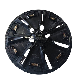 Pièces de couverture d'automobile Enjoliveur de moyeu de roue de 18 pouces 1344231-00-C pour Tesla Refresh 3
