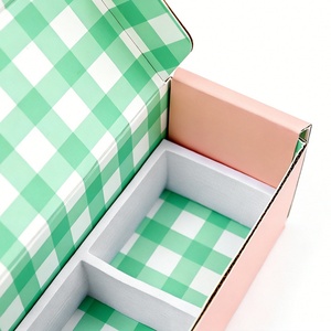 Caja de Cartón Corrugado Plegable con Diseño Personalizado Reciclable, Caja de Embalaje para Envíos, Caja de Regalo de Cartón para Alimentos, Bolsas de Té - Product Image 3