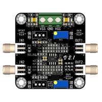 Module d'amplificateur opérationnel double canal NE5532, amplification non inversante/inversante, largeur de bande 10 MHz, gain réglable