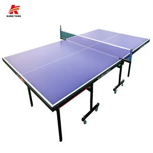 High Quality Portable Table Tennis Train Tool Wholesale Table Tennis Table Folded Portable Ta