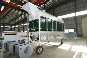 Döner Tamburlu Ayırıcı Tahıl Temizleme Ekipmanı Mısır Buğday Tamburlu Ön Temizleme Makinesi - Product Image 5