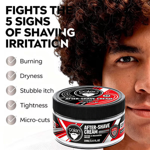 Luxfume Soin de la barbe <span class=keywords><strong>Après</strong></span>-<span class=keywords><strong>rasage</strong></span> : <span class=keywords><strong>Crème</strong></span> apaisante pour hommes, réduit les irritations et les rougeurs <span class=keywords><strong>après</strong></span> le <span class=keywords><strong>rasage</strong></span>, calme les peaux sensibles - Product Image 3