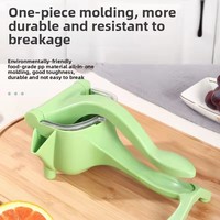 Multifunctionele handmatige kleine plastic citruspers voor fruit & groenten
