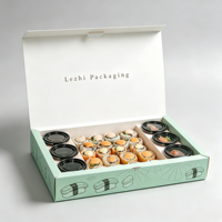 Individuell Bedruckte Schwarze Biologisch Abbaubare Sushi-Papierbox mit Fenster Großhandel Einweg-Elfenbeinpapier Takeaway Japan Sushi-Verpackung