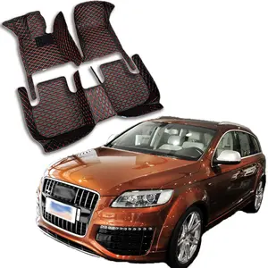 Interior Accessories Car floor mats for AUDI Q7 FOUR SEATS 2006 2007 2008 2009 2010 2011 2012 2013 2014 2015 Custom foot Pads