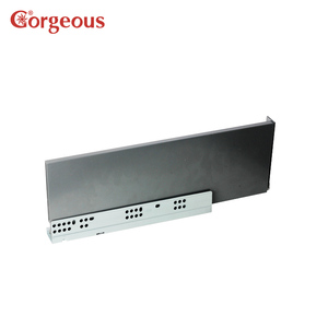 Wunderschöne Soft Close Channel Modern Design Box unter der Montage Schublade Slide Slim <span class=keywords><strong>Tendem</strong></span> Box System für Küche & Wohnung - Product Image 3