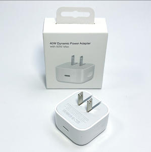 Adaptateur Secteur 40W Dynamique 60W Max pour iPhone 17, Chargeur USB-C 40W UE US UK pour Câble iPhone - Product Image 1