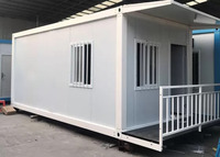 Maison en conteneur à assemblage rapide de couleur personnalisée pour les magasins pop-up de marque Immeubles de bureaux au design moderne