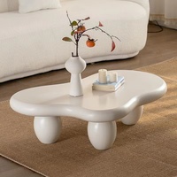 Table basse créative et extensible au design minimaliste moderne, style nuage, pour salon – Meilleure vente