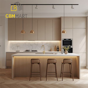 Armoires de cuisine CBMmart en placage de bois de <span class=keywords><strong>chêne</strong></span> <span class=keywords><strong>blanc</strong></span>, finition teinte, pour usage résidentiel - Product Image 4