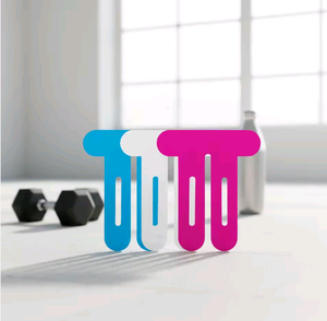 Bande de soutien athlétique en coton personnalisée, résistante à l'eau, respirante, pré-découpée, pour le soutien du genou et la récupération musculaire - Product Image 2