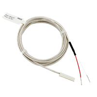 Capteur PT100 PT1000 à montage en surface PROG-TP-1, PTFE PVDF PFA pour environnement corrosif