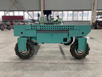 Plateforme robotique agricole motorisée intelligente à quatre roues, machine agricole sans conducteur, capacité de charge de 200 à 600 kg