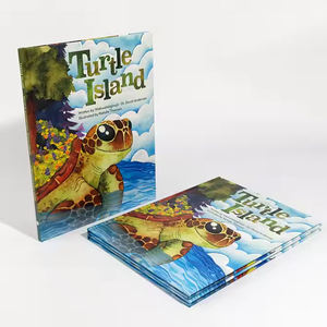 Livre d'images pour enfants sur les animaux, couverture rigide, reliure parfaite, pelliculage, impression offset, conte interactif parent-enfant - Product Image 5