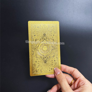 Cartas de <span class=keywords><strong>Tarot</strong></span> de Plástico con Baño de Oro 999.9, con Instrucciones en Color, Venta al Por Mayor - Product Image 6