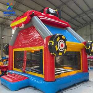Castillo Inflable con Temática <span class=keywords><strong>de</strong></span> Monster Truck a Precio <span class=keywords><strong>de</strong></span> Fábrica, Brincolín Inflable para Niños, <span class=keywords><strong>Parque</strong></span> <span class=keywords><strong>de</strong></span> Diversiones Inflable al Aire Libre - Product Image 2