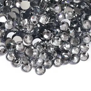Großhandel personalisieren strass-Persönlichkeit Black Diamond Flatback Harz Strass 4mm nicht Hot Fix Harz Diamanten Strass steine Für DIY Crafts