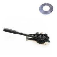 Cercleuse d'acier manuelle de qualité industrielle, outil à main de baguage noir pour emballage manuel prix d'usine