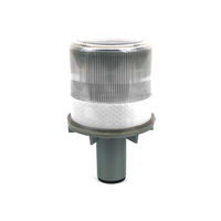 Luz de advertencia intermitente de cono de tráfico Luz de baliza de advertencia solar para Cono de tráfico