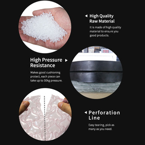 For Mini Air <b>Heart</b>-<b>Shaped</b> Bubble <b>Cushion</b> Film Eco-Friendly and Flexible Packaging Material Recyclable - Product Image 2