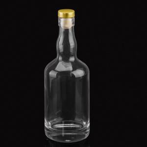 Bouteille en verre vide de haute qualité de 500 ml, 750 ml, 1 L, transparente, <span class=keywords><strong>pour</strong></span> saké, vodka, whisky, brandy, <span class=keywords><strong>cidre</strong></span>, liqueur, vin, avec <span class=keywords><strong>bouchon</strong></span> - Product Image 6