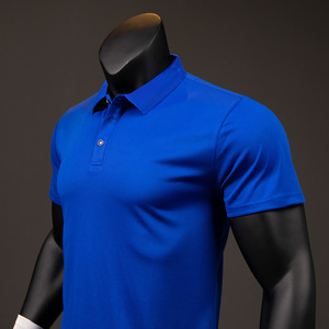 Nueva Colección 2025, Camiseta <span class=keywords><strong>Polo</strong></span> de Secado Rápido para Hombre, Deportiva, Transpirable, Antibacteriana, Microelástica, de Manga Corta para Primavera - Product Image 3
