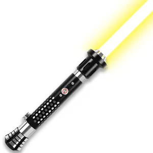 Hot Sale Rechargeable RGB Metal handle dueling Lightsaber Laser Sword Toy for Adults Cosplay