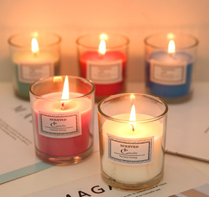 Sang Trọng Rõ Ràng 14Oz Nến Thủy Tinh Cup Trong Kho Tùy Chỉnh Vòng Nến Thủy Tinh Container 10Oz Nến Thủy Tinh <span class=keywords><strong>Jar</strong></span> Với Nắp Tre - Product Image 1