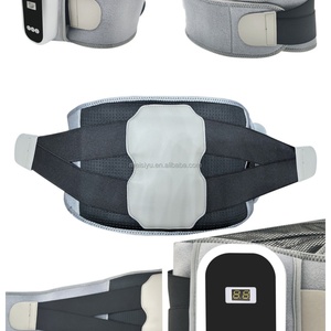 Ceinture de soutien lombaire gonflable à pression d'air avec massage par vibration, décompression, chaleur au graphène et infrarouge lointain - Product Image 4