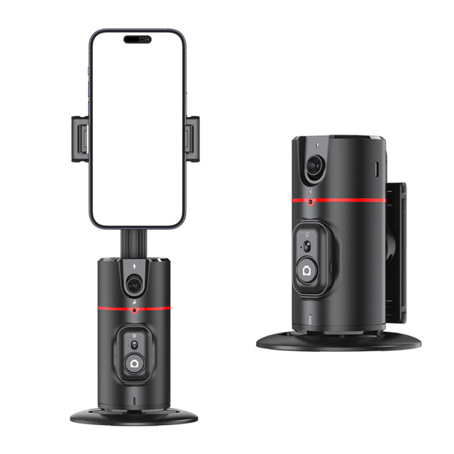 Face & Object Tracking Gimbal Stand for Mobile Phone 360 Rotation 180 Tilt Telescopic Arm Wireless Remote Control