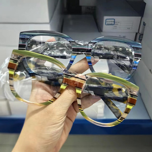 Acetate Khung kính giải phóng mặt bằng Cổ Phiếu Chất lượng cao Acetate kính các loại hỗn hợp Acetate quang khung Cổ Phiếu sẵn sàng để tàu - Product Image 2