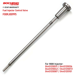 Ensemble de soupapes d'injecteur de carburant Common Rail F00RJ00995 FOORJ00995 compatible avec MAN 51101006026 0445120031 Moteur diesel - Product Image 1