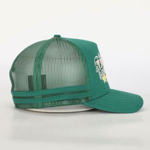 Gorra Trucker Unisex a Rayas al por Mayor BSCI, Gorra Deportiva de 5 Paneles de Alta Calidad con Logotipo Bordado Plano y en Relieve, Gorras de Algodón - Product Image 4