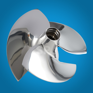 Hélice de moteur PWC à 3 pales en acier inoxydable 155 mm, pas 18/22, pour Yamaha VX/VX Sport/VX Deluxe <span class=keywords><strong>Jet</strong></span> <span class=keywords><strong>Ski</strong></span> | Impeller - Product Image 5