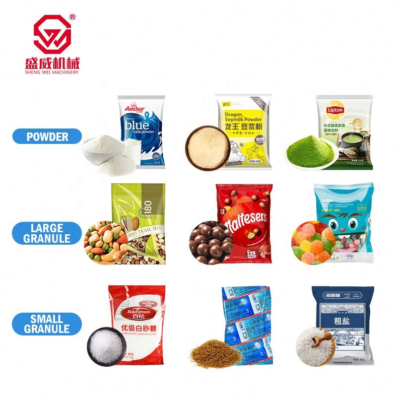 Automated Packing Automatic Peanut Mushroom Vacuum Filling Small Size Full Cookies Bag Biscuit Price Dry Food Packaging Machine