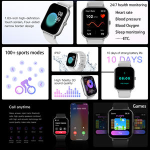 Kyboton Bán Buôn Thông Minh Đồng Hồ Và Phụ Kiện Thời Trang Mặc Thiết Bị Bt Cuộc Gọi Thể Thao Tập Thể Dục Tracker Smartwatch Cho Phụ Nữ Người Đàn Ông - Product Image 5