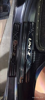 Protection de seuil de porte de voiture, protection de seuil de coffre, garnitures décoratives pour Changan Uniz 2022 2023 2024 2025 2026 Auto uni-z