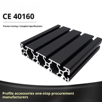 Profilé en aluminium à fente en T de norme européenne 40x160 pour machines CNC et équipements d'automatisation robustes